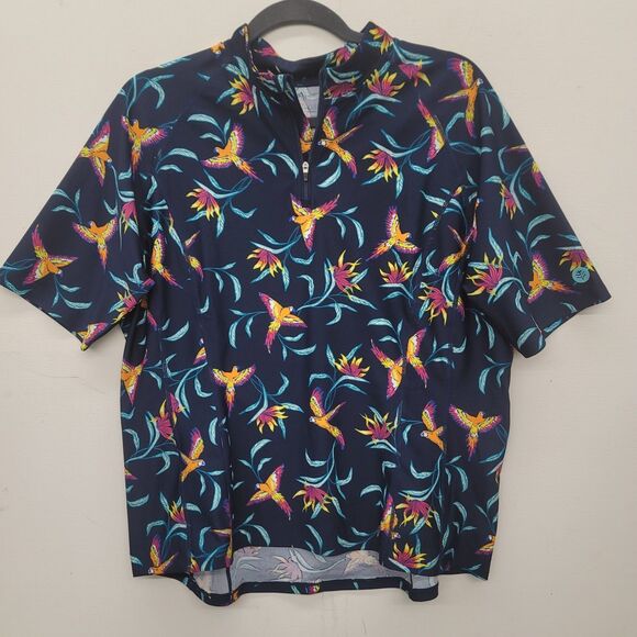 Coolibar Freestyle Bird Short Sleeve UPF 50  Size XL Women's Sun Protection - Picture 12 of 12